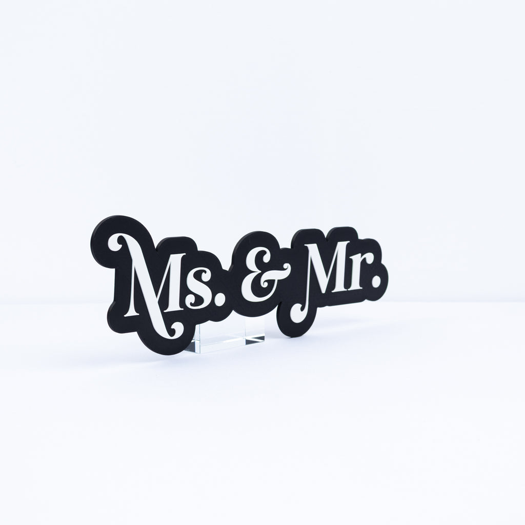 Ms. and Mr.