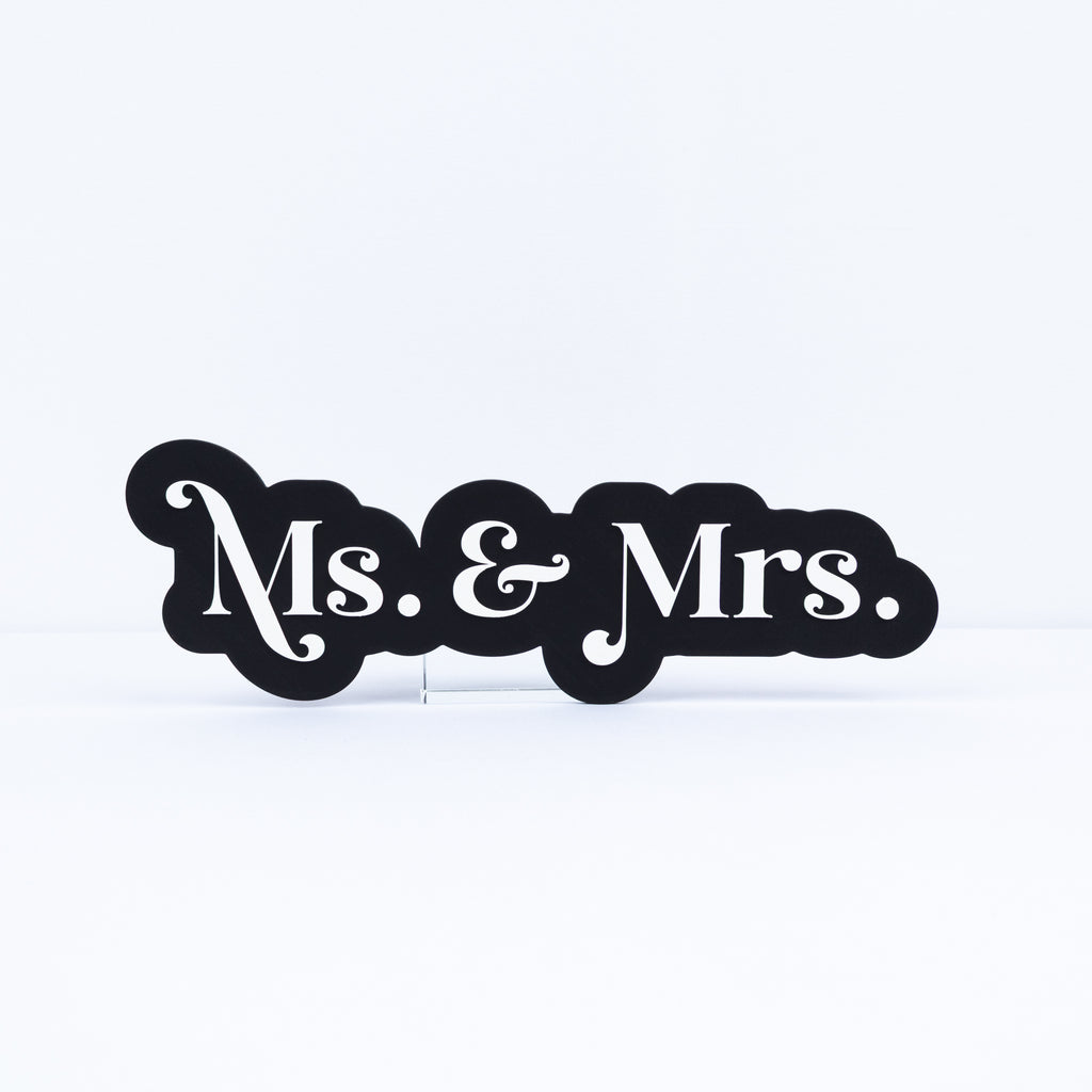 Ms. and Mrs.